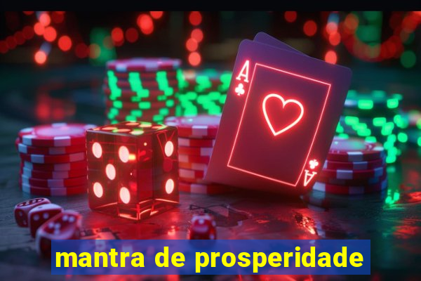 mantra de prosperidade